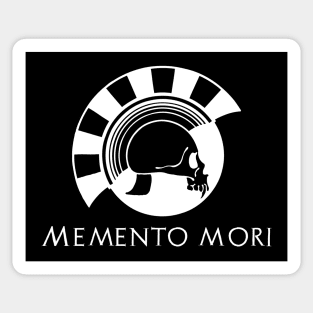 Memento Mori - Stoic Philosophy Latin Saying - Stoicism Sticker